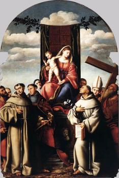 聖貝納迪諾 路西尼奧 Madonna with Child in Arms 聖貝納迪諾 路西尼奧 Madonna with Child in Arms